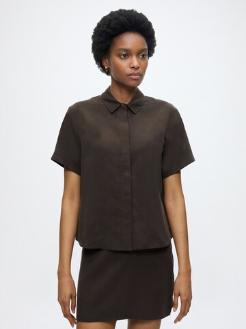 Samsøe Samsøe Pluus 'MINA', värv pruun: eest vaates