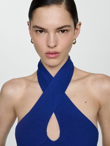 Tops en tricot 'SHIFFER' MANGO en bleu
