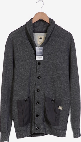 G-Star RAW Sweater & Cardigan in XL in Grey: front