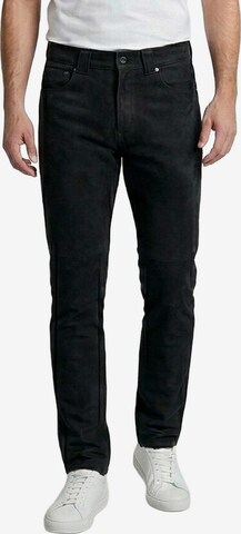 MADDOX - regular Pantalón 'Bora' en negro: frente