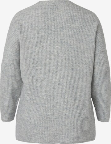 Zizzi Knit cardigan in Grey