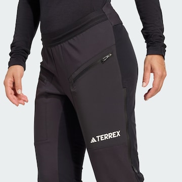 ADIDAS TERREX Regular Outdoorbroek 'Terrex Xperior' in Zwart