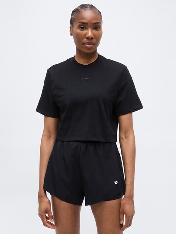 BJÖRN BORG Funkcionális felső 'STUDIO' - fekete: elől