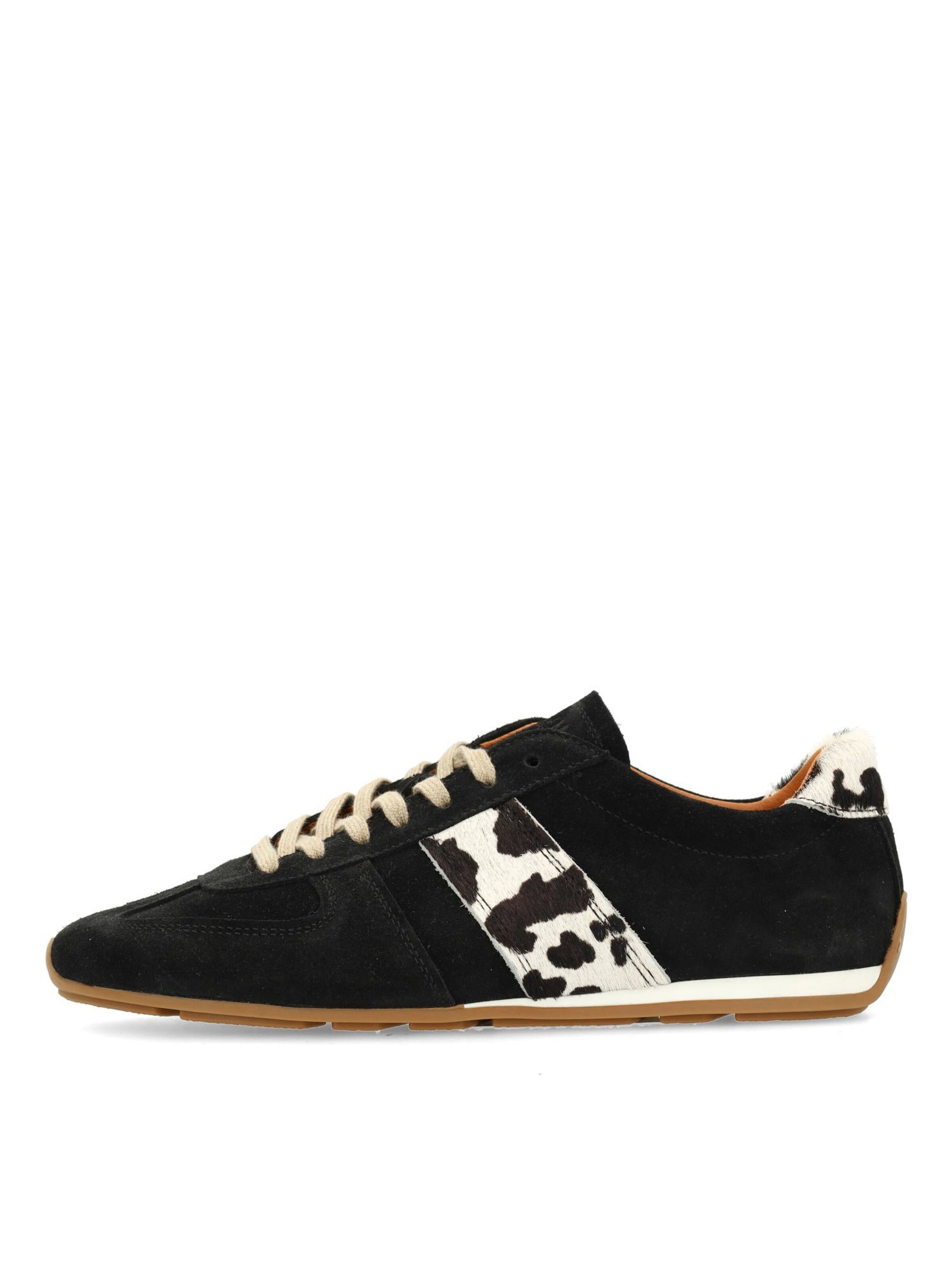 MANFIELD Sneakers laag in Zwart