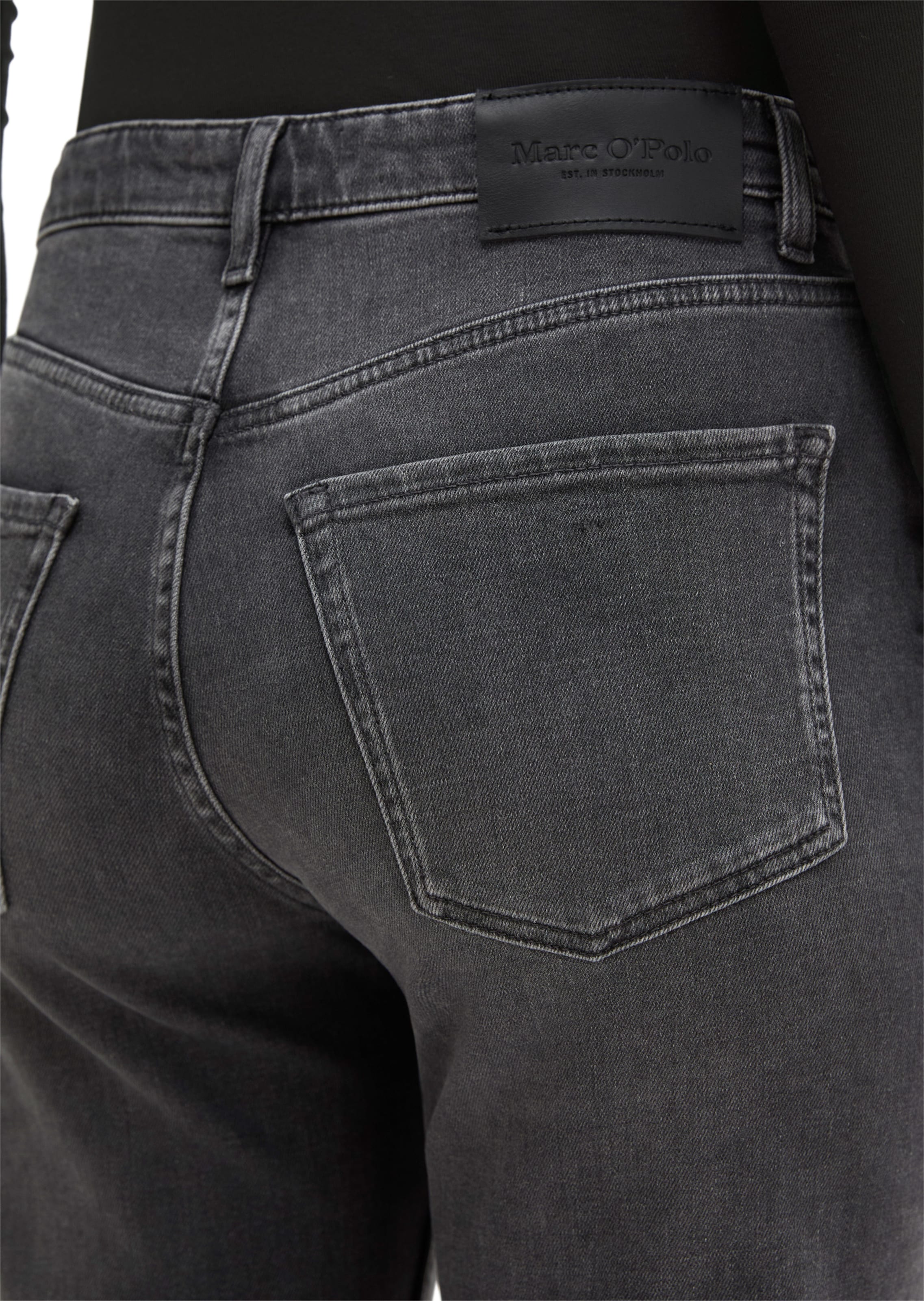 Marc O'Polo Regular Jeans 'Linde' in Grey: back