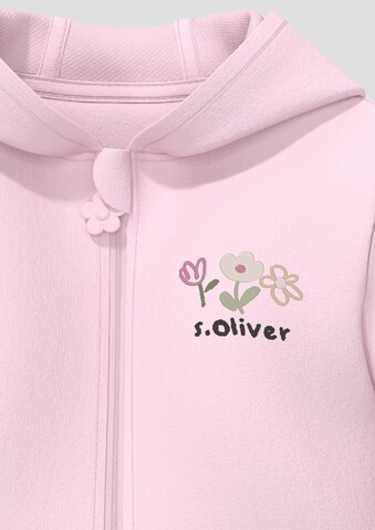 s.Oliver Sweat jacket in Pink