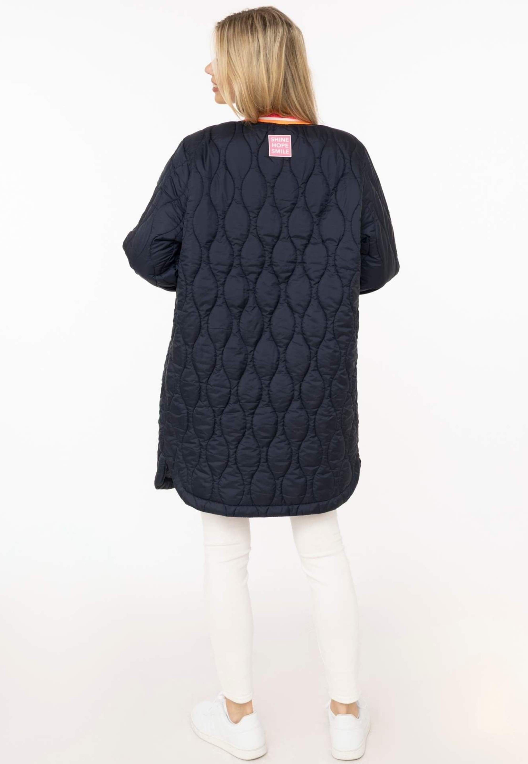 Manteau mi-saison Zwillingsherz en bleu