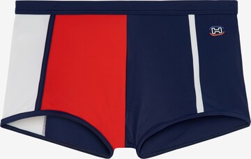 HOM Swim Trunks in Blue: front