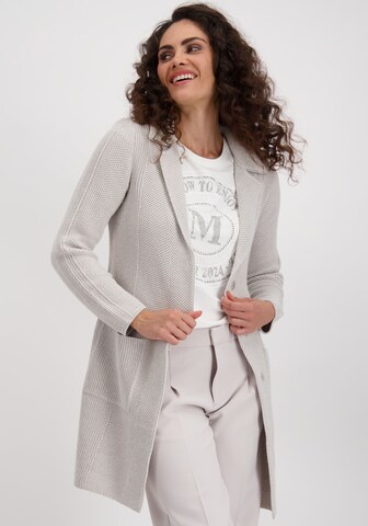 monari Strickjacke in Grau: Vorderseite