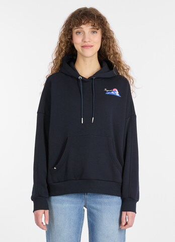 Ragwear Sweatshirt in Blue: front