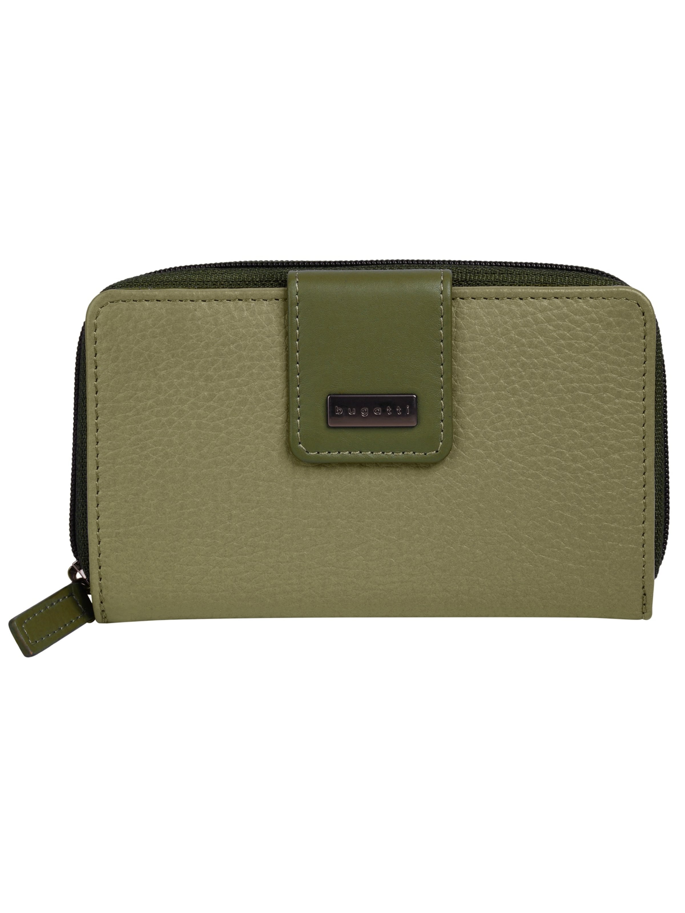 bugatti Wallet 'bugatti Geldbörse SINA' in Green: front