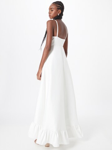 True Decadence Evening Dress in White