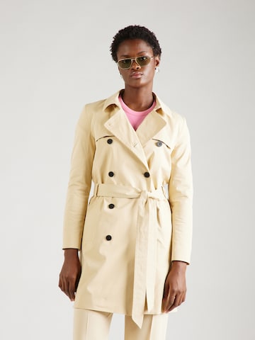 HUGO Red Between-Seasons Coat 'Makaras-2' in Beige