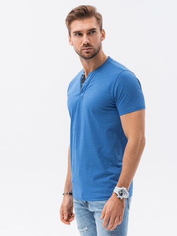 T-Shirt 'S1390' Ombre en bleu