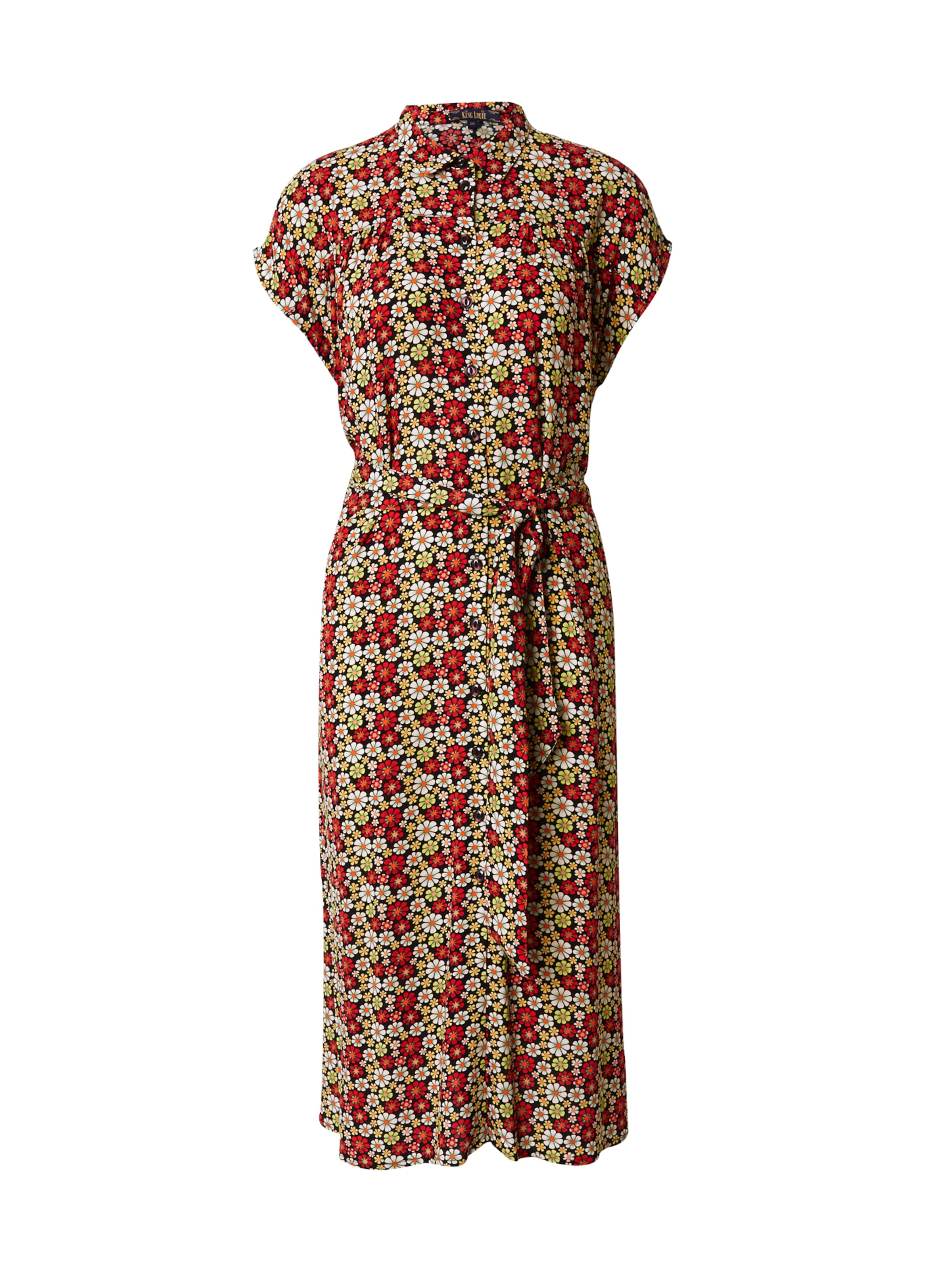 King Louie Μπλουζοφόρεμα 'Amy' σε κόκκινο: μπροστά