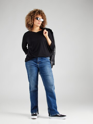 T-shirt 'CARCARLINNE' ONLY Carmakoma en noir
