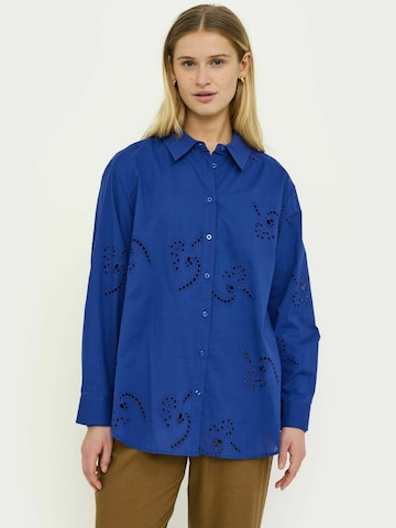 Soft Rebels Shirt ' SRKyllie ' in Blue: front
