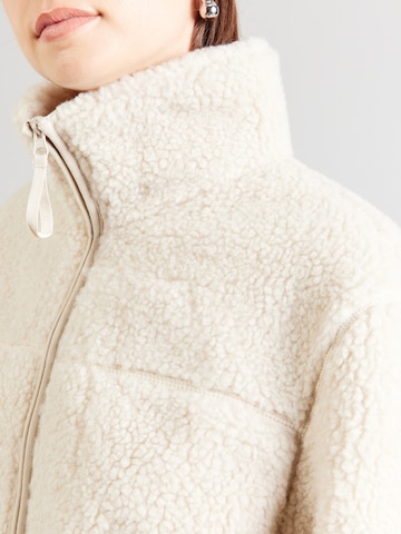 VERO MODA Fleece jacket 'VMKarla' in Beige
