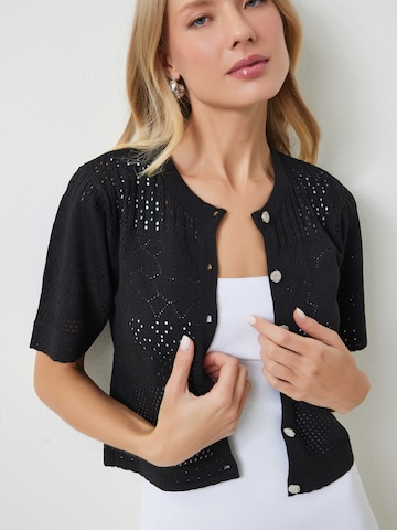 Happiness İstanbul Kardigán - fekete