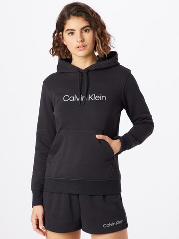 Calvin Klein Sport Sportief sweatshirt in Zwart: voorkant