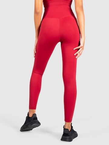 Smilodox Skinny Workout Pants 'Affectionate' in Red