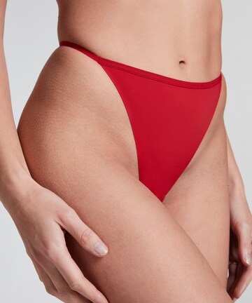 String 'Seamless' Hunkemöller en rouge