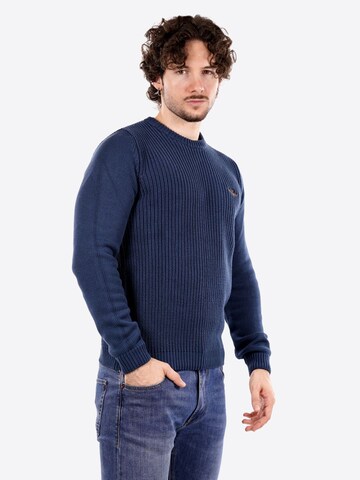 Aeronautica Militare Pullover 'Maglione' in Blau