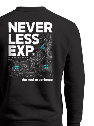 Neverless Sweatshirt 'Expedition' in Black