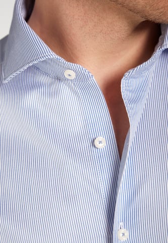 ETERNA Slim fit Business shirt in Blue