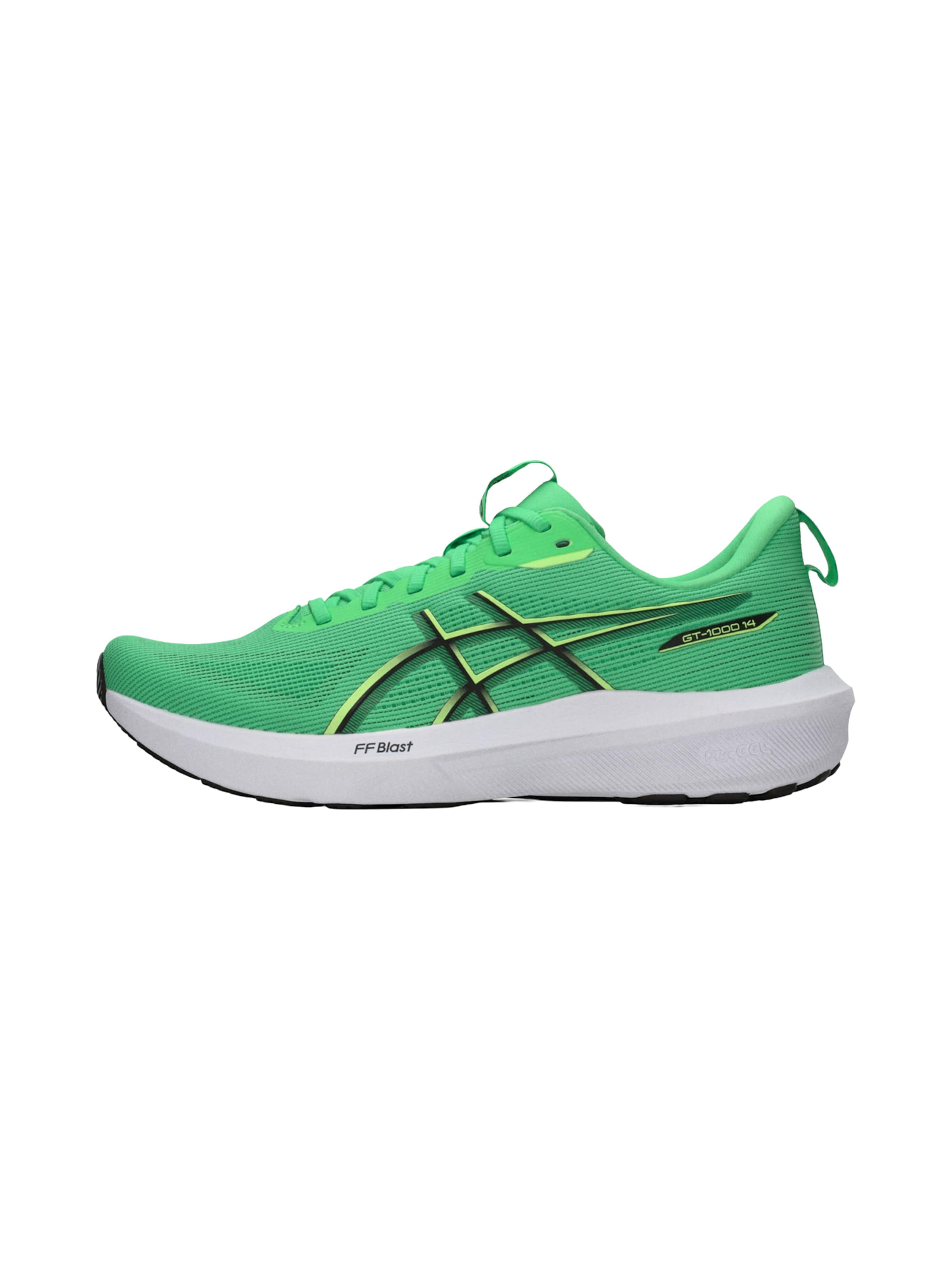 ASICS Παπούτσι για τρέξιμο 'GT-1000 14' σε πράσινο: μπροστά