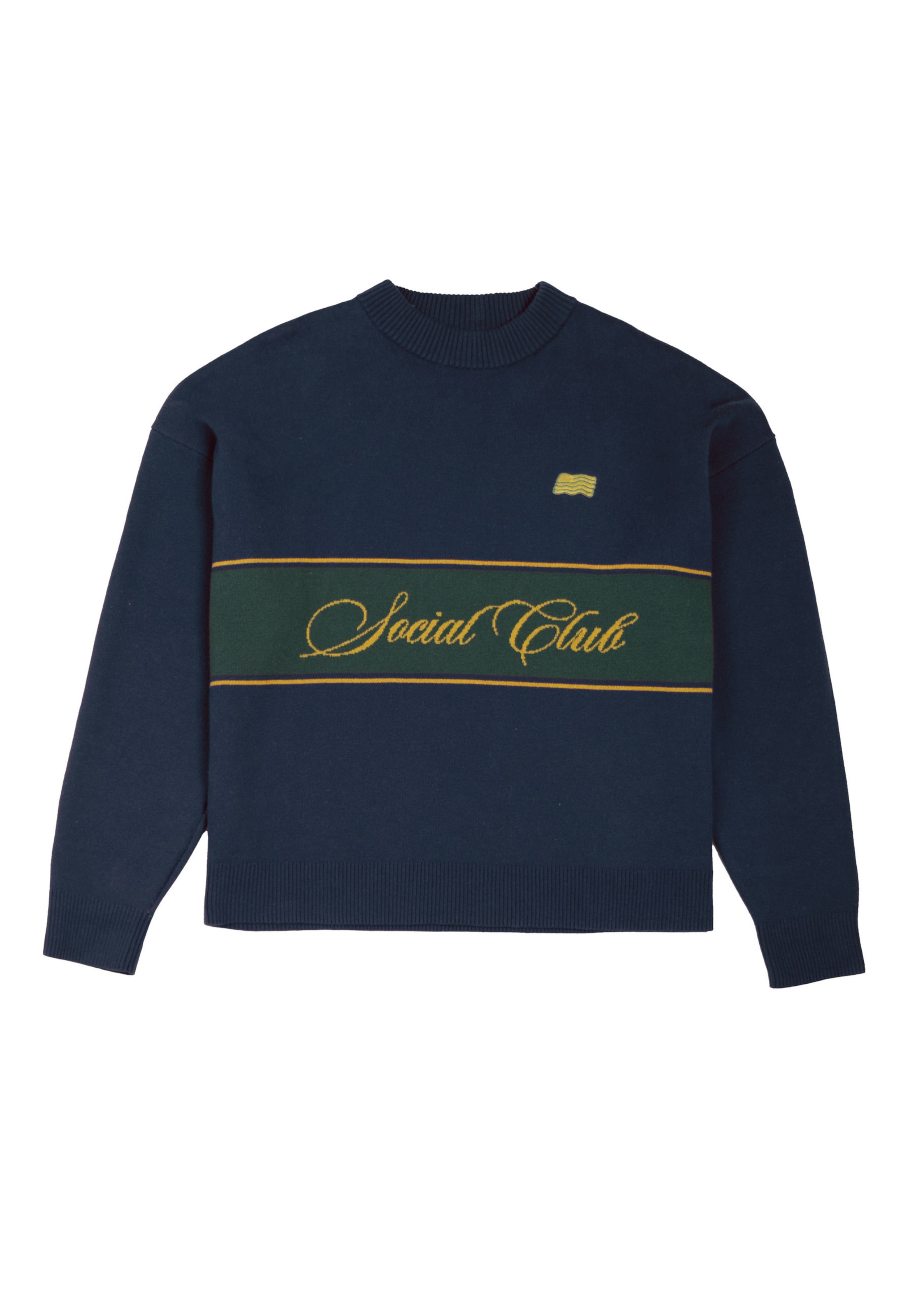 Prohibited Pullover in Blau: Vorderseite