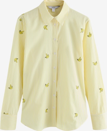 Next Blouse in Geel: voorkant