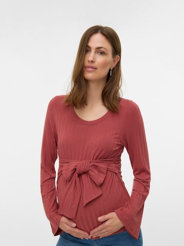 MAMALICIOUS - Camiseta en rojo: frente