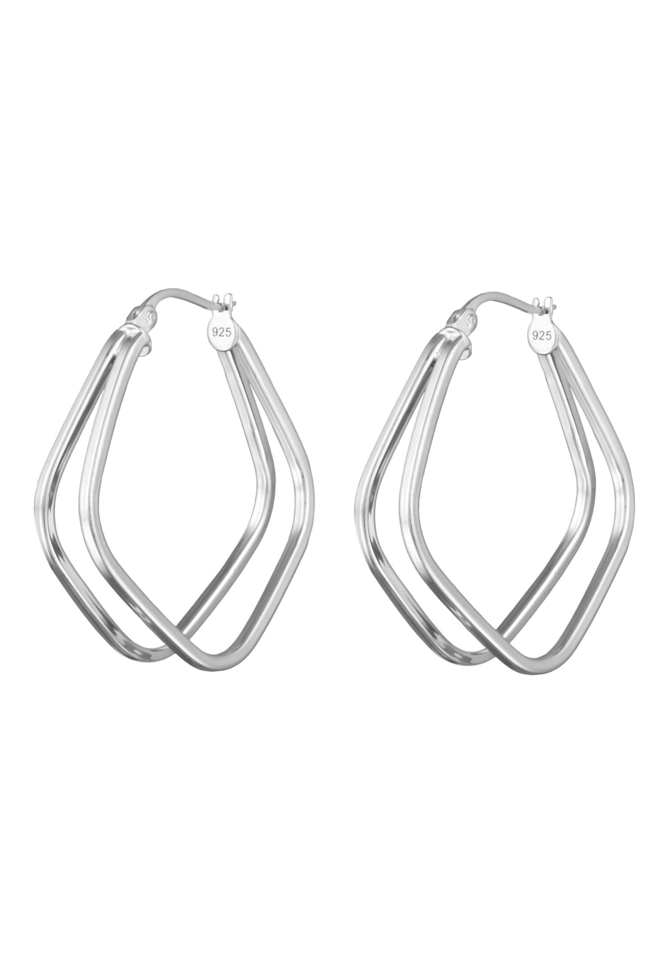 ELLI Earrings in Silver: front