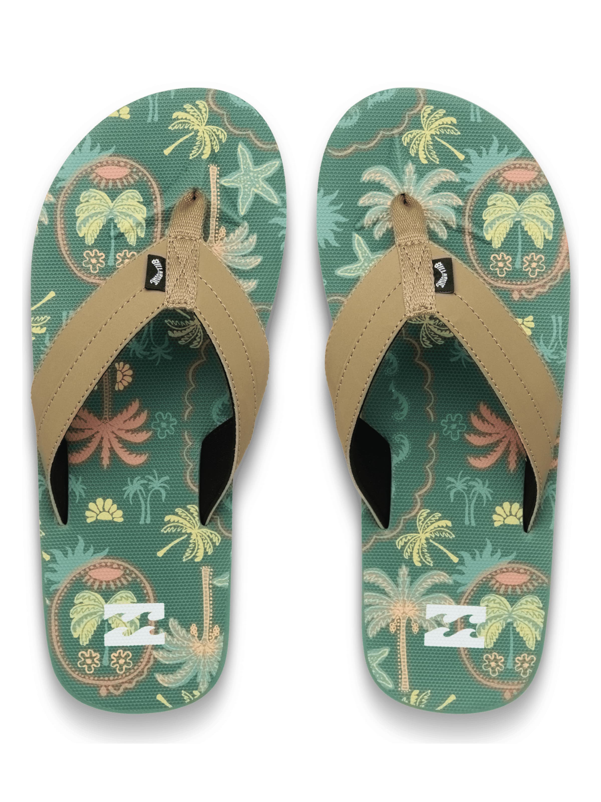 BILLABONG T-Bar Sandals in Green