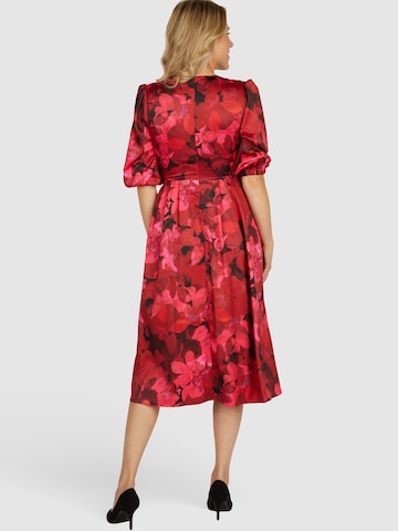 Robe de cocktail KLEO en rouge