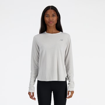 new balance Performance Shirt 'Athletics' in Grey: front