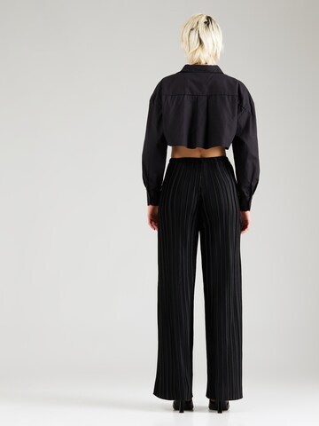 Wide Leg Pantalon Misspap en noir