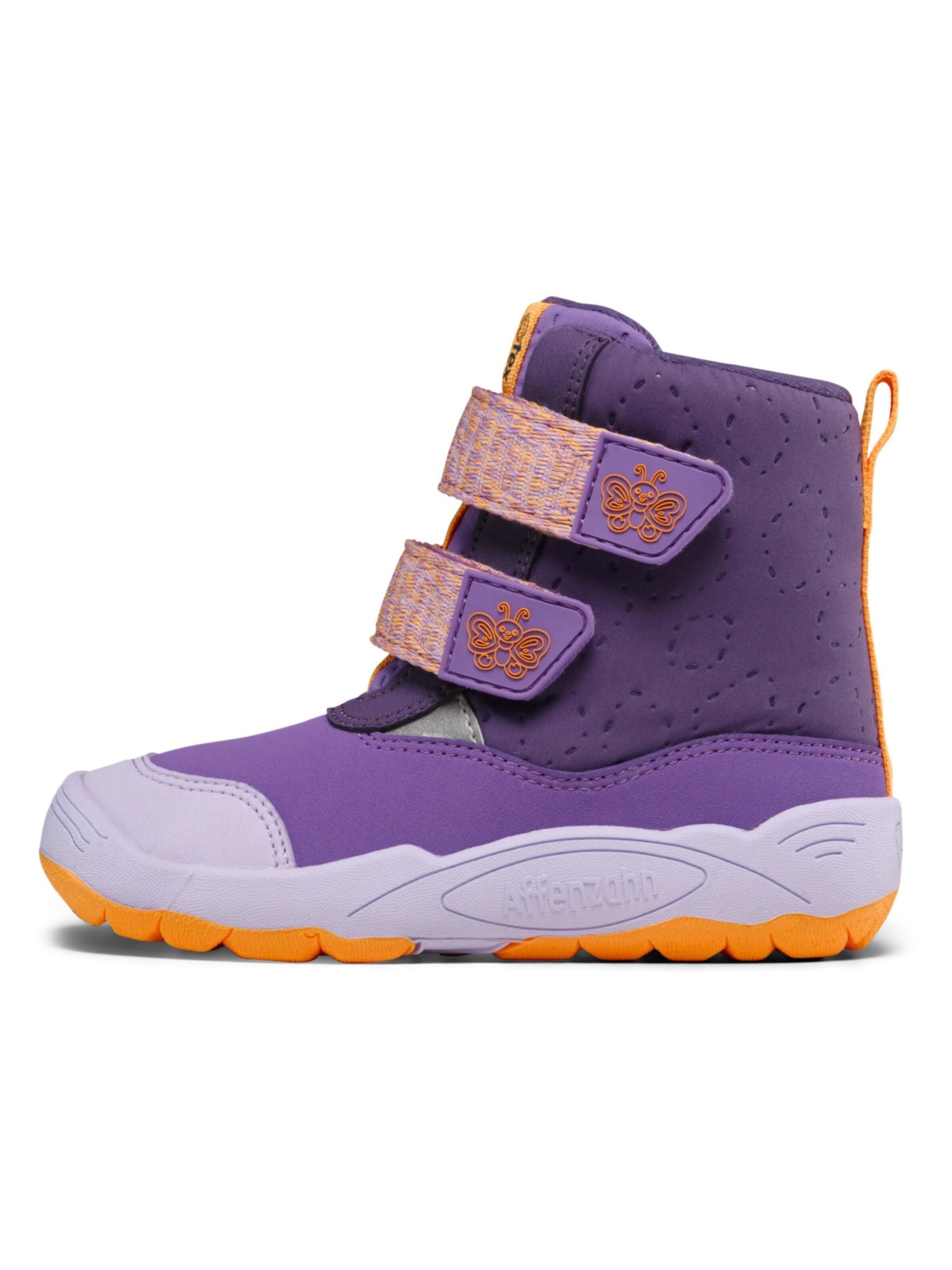 Affenzahn Stiefel 'Blizzy'‌‌ in Lila: Vorderseite