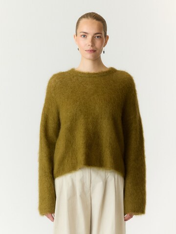 YAS Pullover 'TILDE' i brun: forside