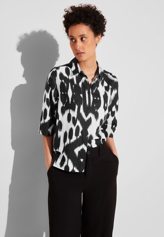 STREET ONE Bluse in Schwarz