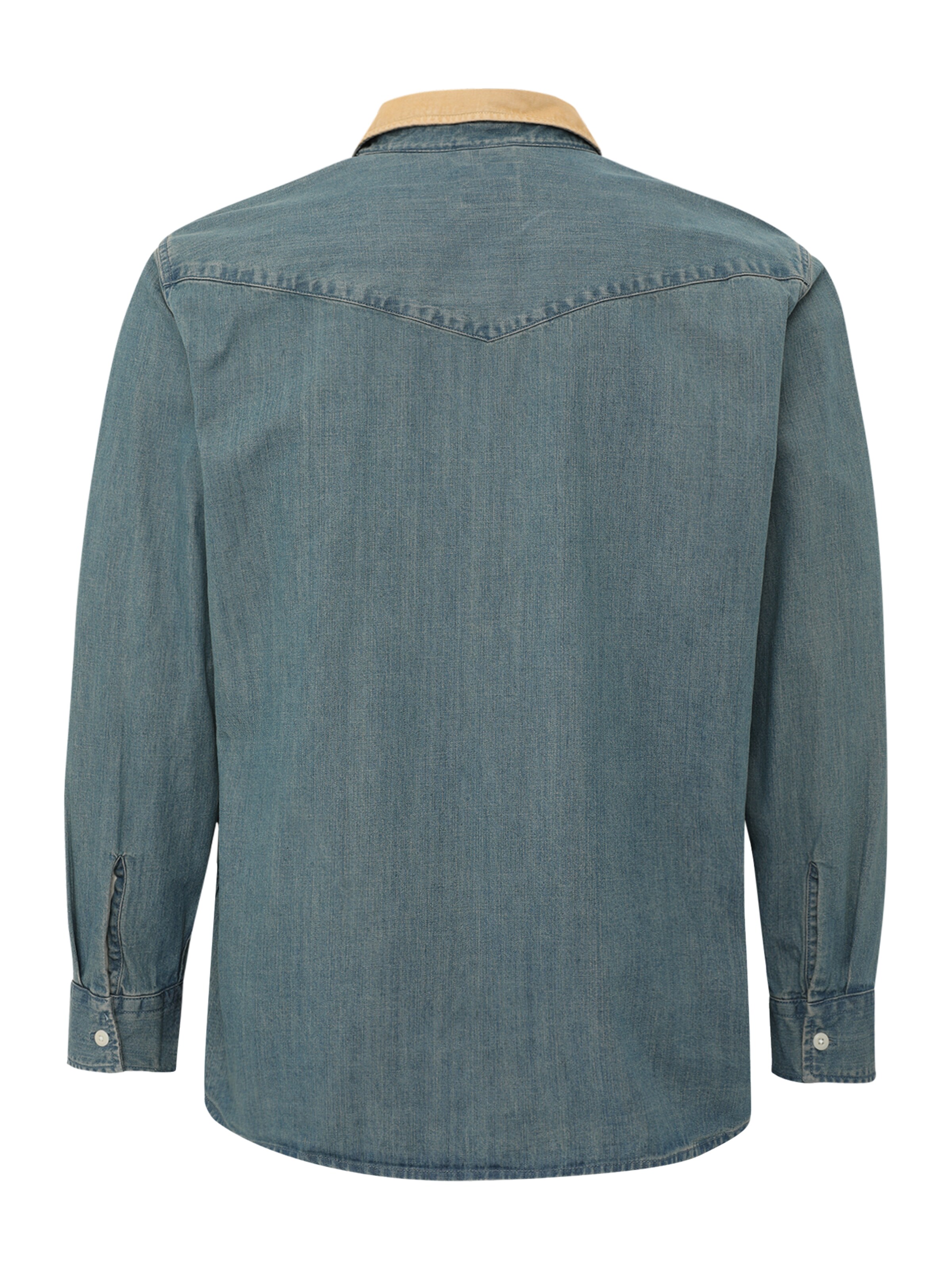 Levi's® Big & Tall Regular fit Overhemd in Blauw