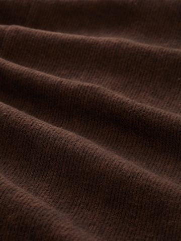 TOM TAILOR Kleid 'Cosy' in Braun