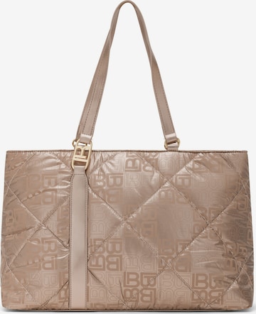 Shopper 'Blinky 1' di Laura Biagiotti in oro: frontale