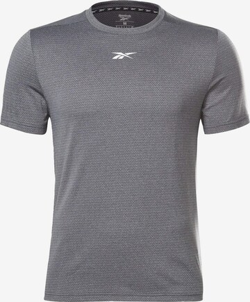 Reebok Regular fit Functioneel shirt in Grijs: voorkant