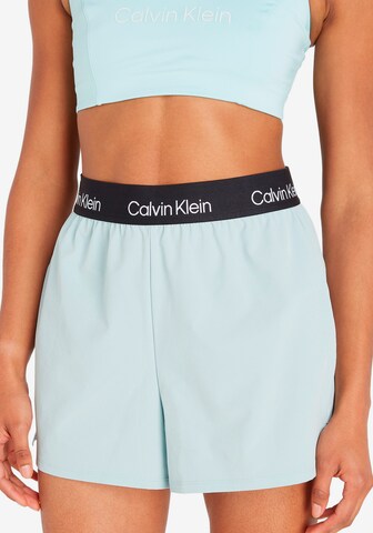 Calvin Klein Sport Loose fit Workout Pants in Blue