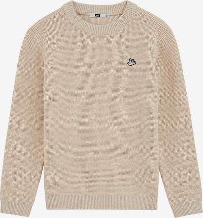 Megztinis iš WE Fashion, spalva – smėlio spalva / juoda / balta, Prekių apžvalga