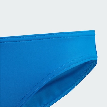 ADIDAS ORIGINALS Bustier Bikini 'Adicolor' in Blau