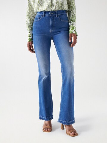 Salsa Jeans Flared Jeans in Blauw: voorkant