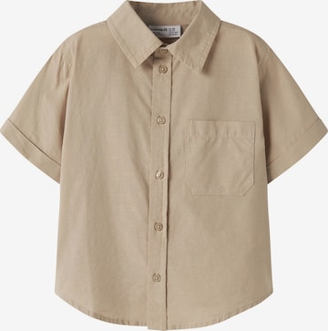 NAME IT Button up shirt 'Filip' in Grey: front